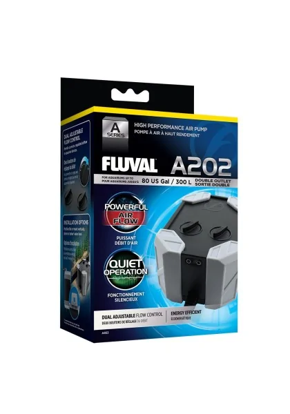 Oxigenación Acuario Fluval Serie A 202 Bomba De Aire 300L