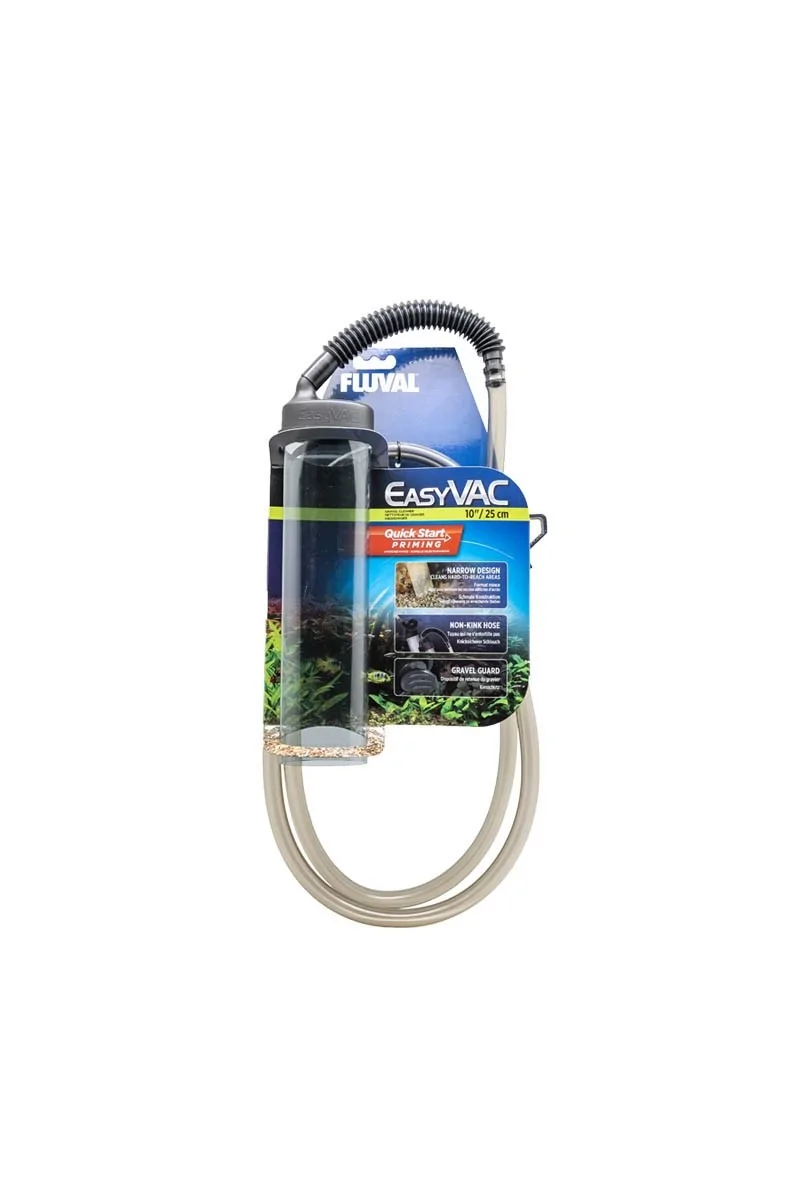 Limpieza Acuario Fluval Easy Vac Limpia Grava S 25,5Cm