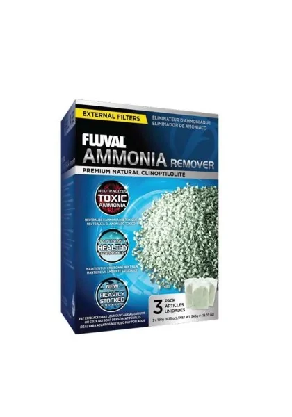 Filtros Acuario Fluval Eliminador De Amoniaco 540G 3X180G