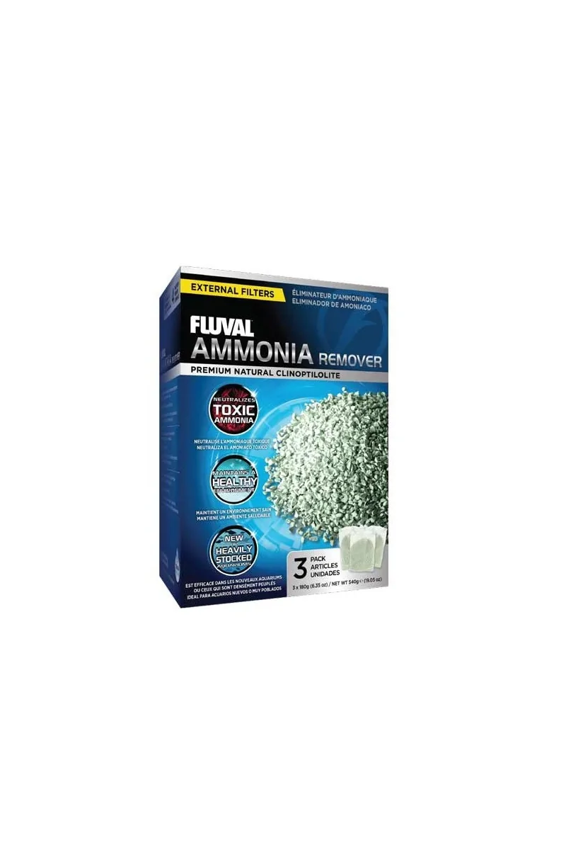 Filtros Acuario Fluval Eliminador De Amoniaco 540G 3X180G