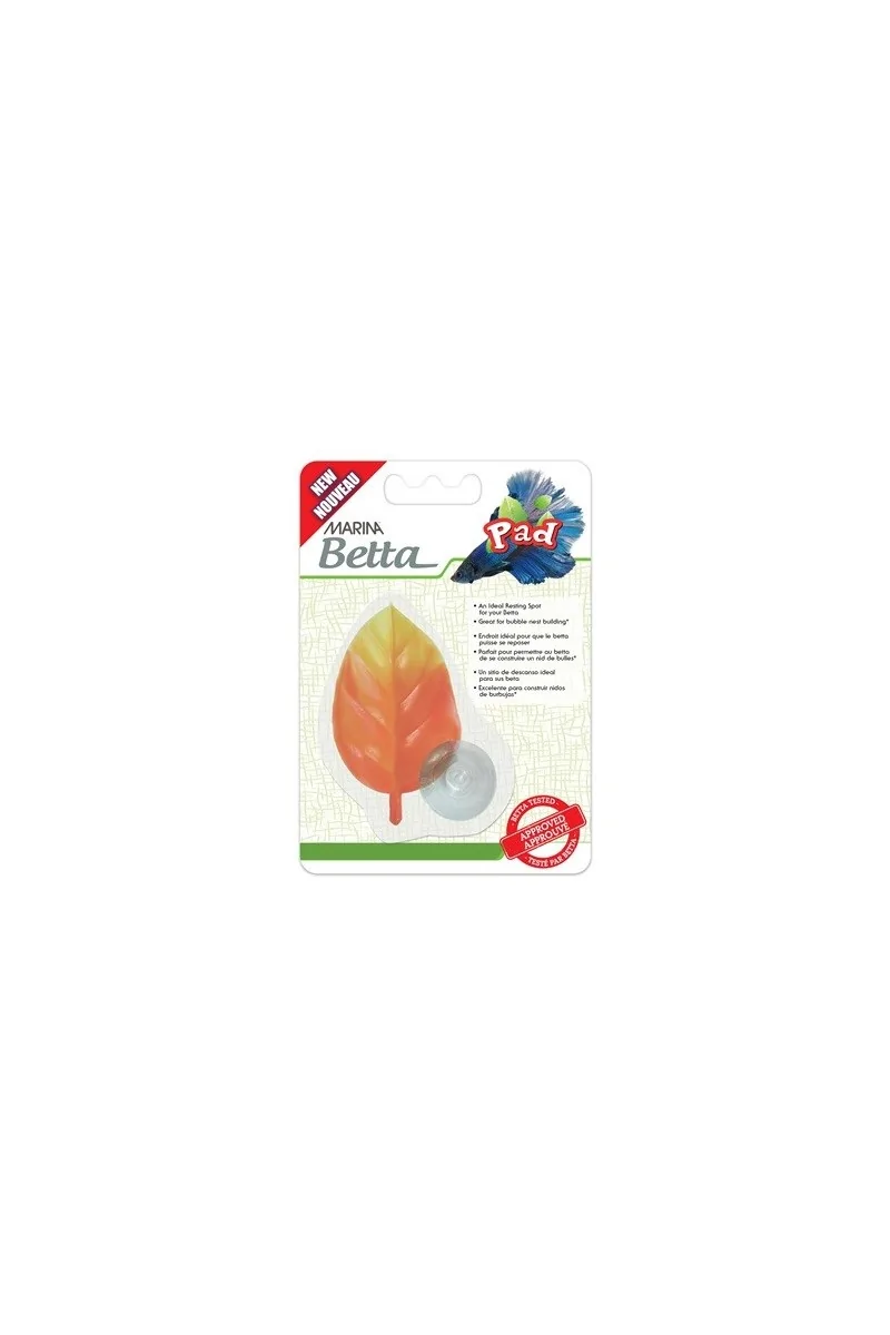 Acuario Bettas Marina Betta Pad Naranja 32,26x12,7x4,06