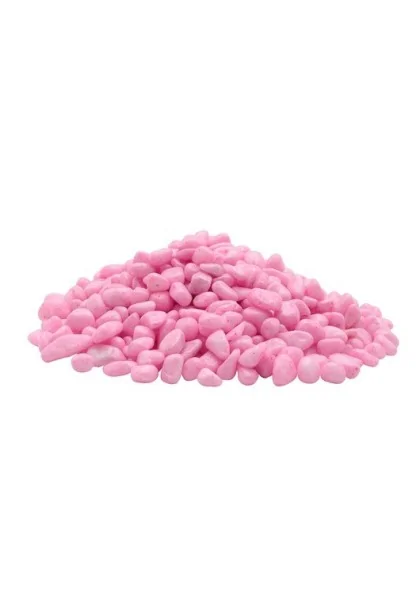 Decoración Acuario Marina Grava Rosa 450G