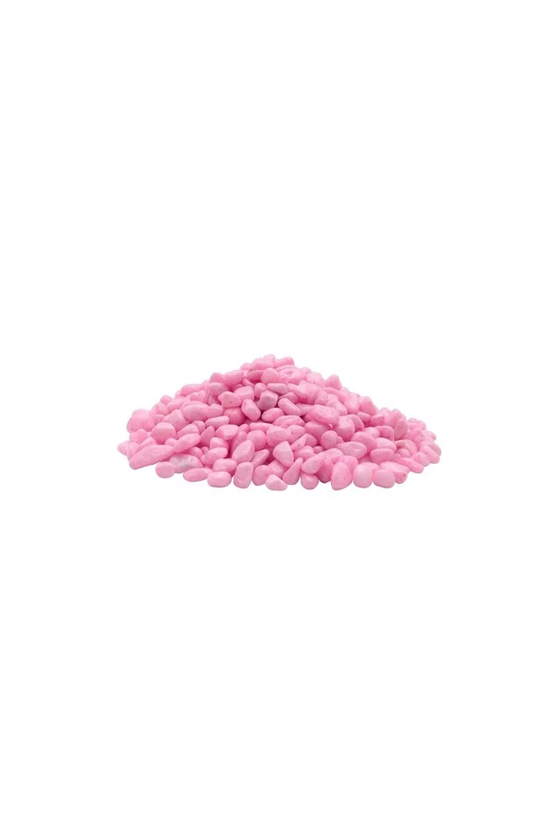 Decoración Acuario Marina Grava Rosa 450G