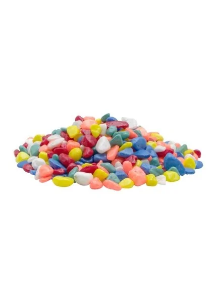 Decoración Acuario Marina Grava Arcoiris 2Kg