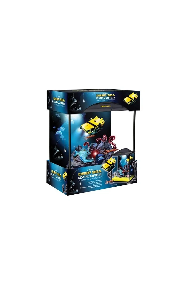 Acuario Marina Kit Acuario Explorer 17L 20x33x40