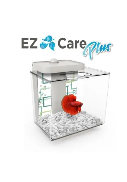 Acuario Bettas Marina Betta Ez Care Plus Kit Bettera 5LBlanco 15x15x15