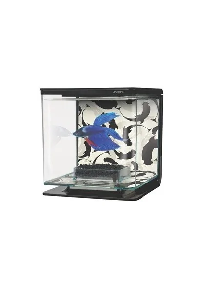 Acuario Bettas Marina Betta Kit Ying Yang 15,4x15,4x14,6