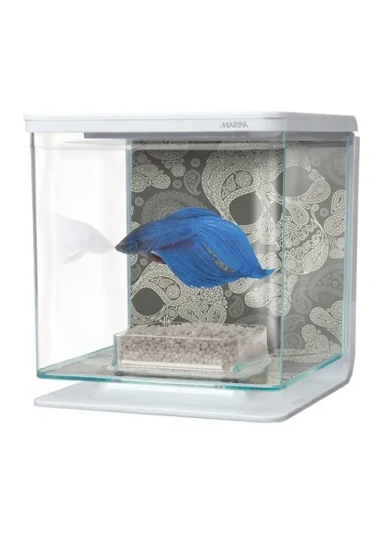 Acuario Bettas Marina Betta Kit Cráneos 16x15,2x14,6