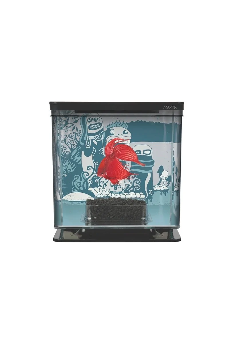 Acuario Bettas Marina Betta Kit Wild Thing 15,8x15,4x14,6