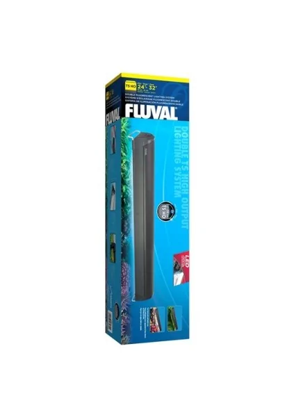 Iluminación Acuario Fluval T5 Pantalla 60 Cm 24W 2 Tubos