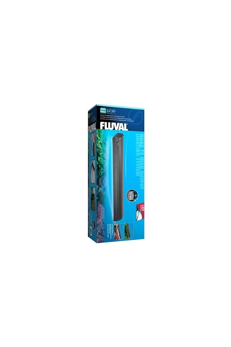 Iluminación Acuario Fluval T5 Pantalla 60 Cm 24W 4 Tubos