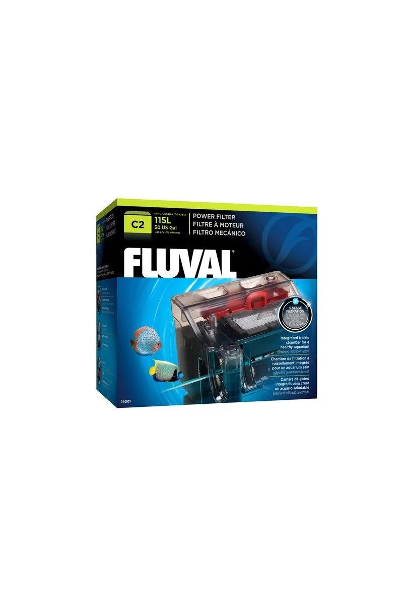 Filtros Acuario Fluval Filtro Mochila C2 115L