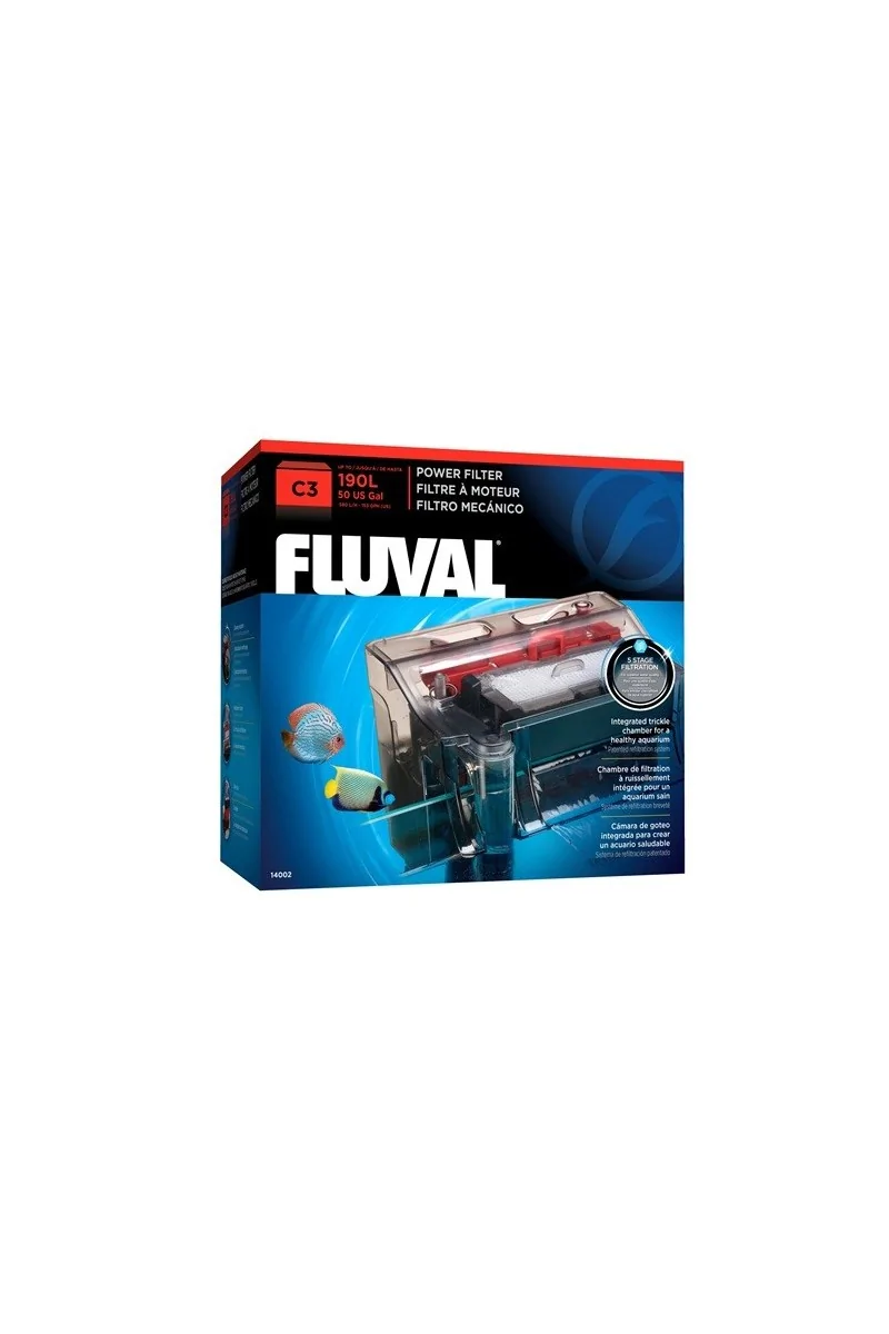 Filtros Acuario Fluval Filtro Mochila C3 190L