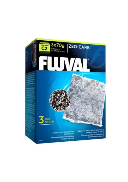 Filtros Acuario Fluval Zeo Carb C2 3Uds