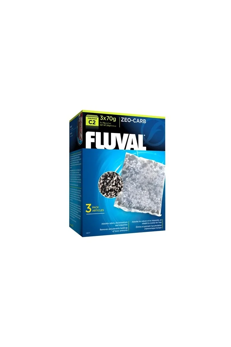 Filtros Acuario Fluval Zeo Carb C2 3Uds