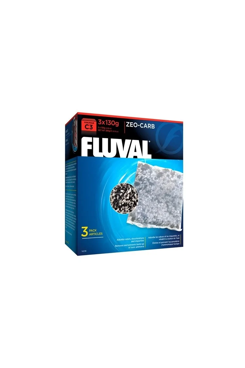 Filtros Acuario Fluval Zeo Carb C3 3Uds