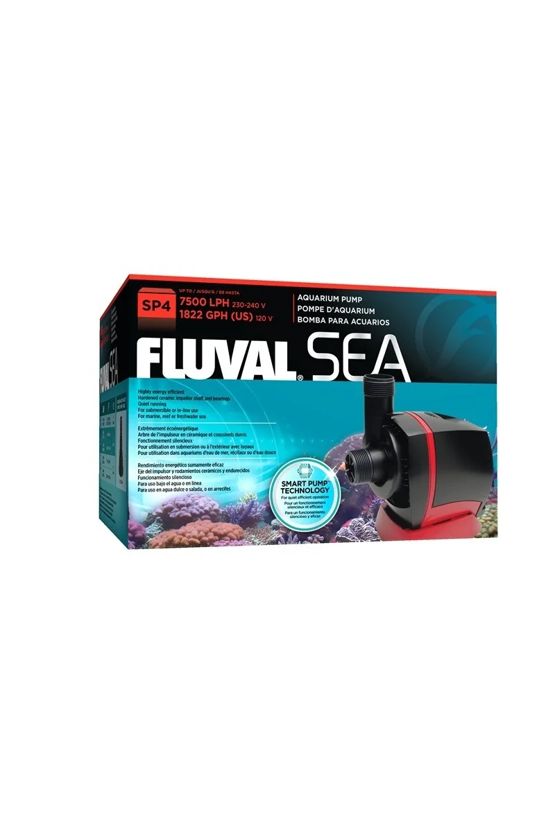 Bombas De Agua Acuario Fluval Bomba Sump Sp4 7500 L/H 17,6x26,6x23,6