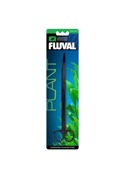 Cuidado De Plantas Acuario Fluval Plant Tijeras Curvas Acero 25Cm