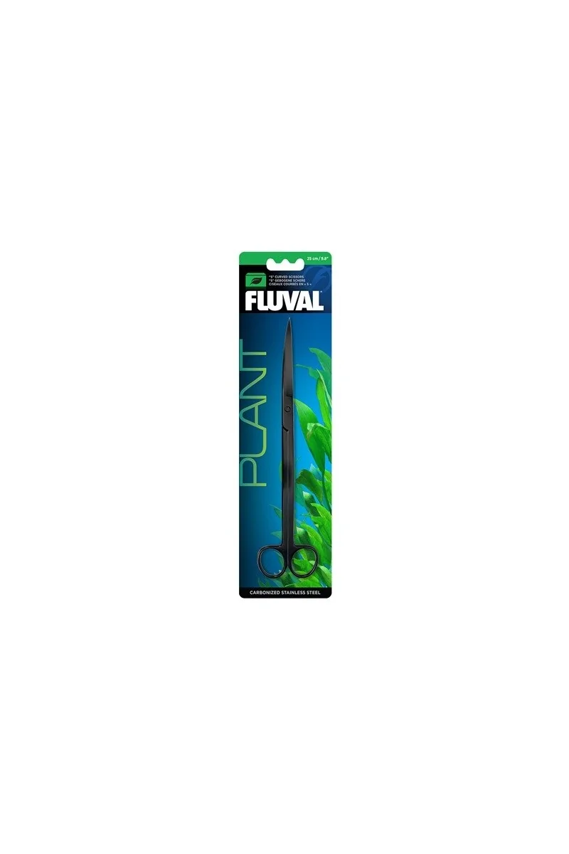 Cuidado De Plantas Acuario Fluval Plant Tijeras Curvas S Acero 25Cm