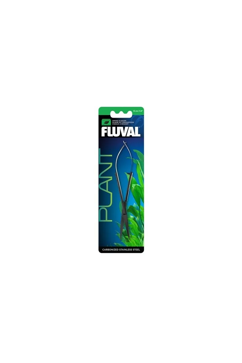 Cuidado De Plantas Acuario Fluval Plant Tijeras Spring Acero 25Cm