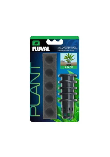 Cuidado De Plantas Acuario Fluval Plant Cestas De Plantado 5 Uds