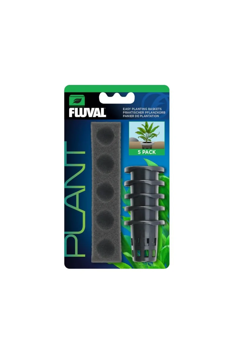 Cuidado De Plantas Acuario Fluval Plant Cestas De Plantado 5 Uds