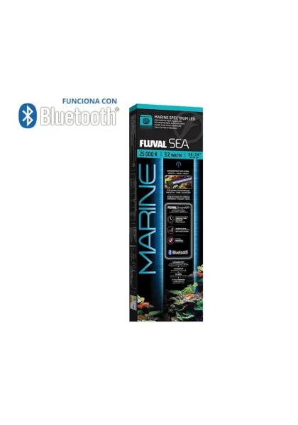 Iluminación Acuario Fluval Marine Spectrum Led Bluetooth 32W 61-85Cm