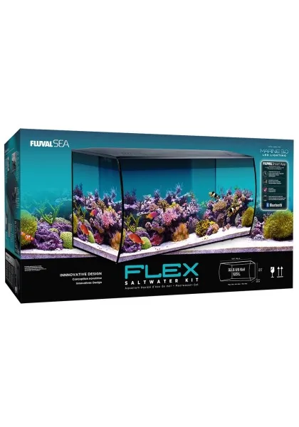 Acuario Fluval Flex Marino 123 Litros 90,2x47,7x50