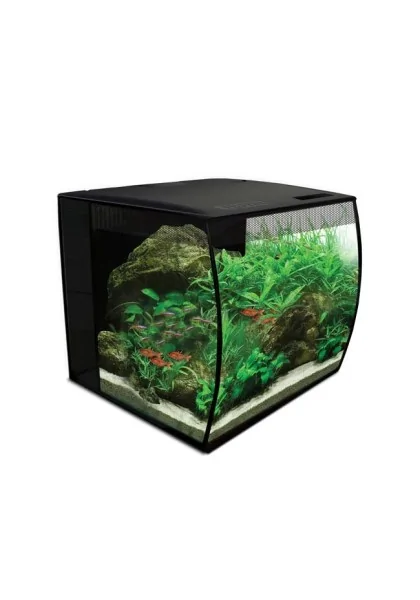 Acuario Fluval Flex Kit Acuario Negro 34L 40x40x40