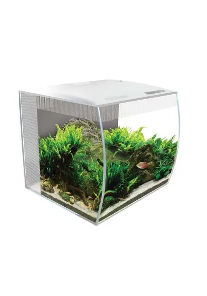 Acuario Fluval Flex Kit Acuario Blanco 34L 35x35x35