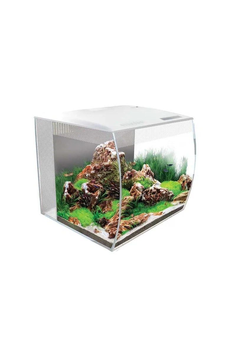 Acuario Fluval Flex Kit Acuario Blanco 57L 43x41x41