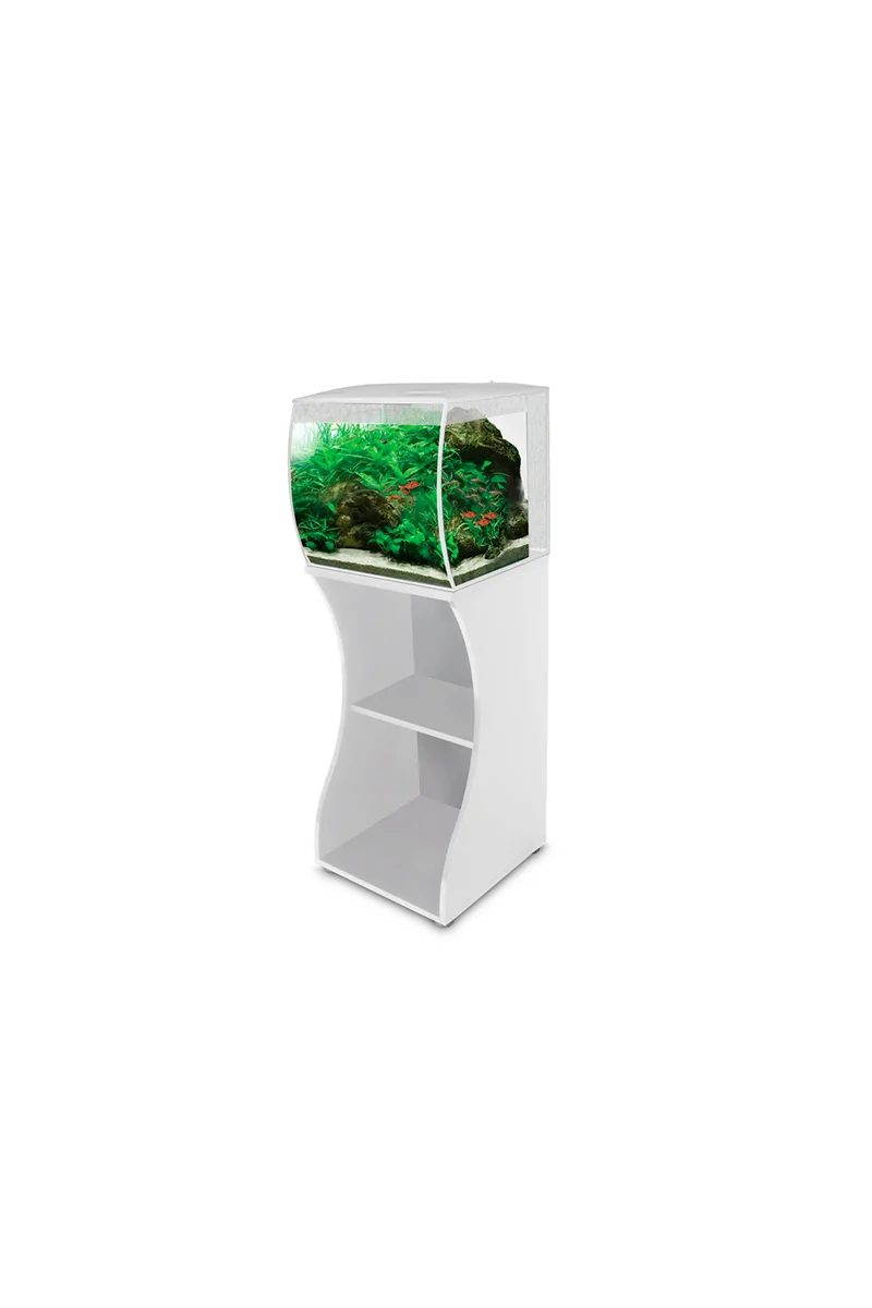 Acuario Fluval Flex Mesa S 57L Blanco 35x35x35