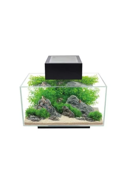 Acuario Fluval Edge Led 2.0 Nano Acuario Negro 23L 40,4x53x43,8