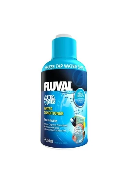 Cuidado Del Agua Acuario Fluval Aquaplus Acondicionador De Agua 250 Ml