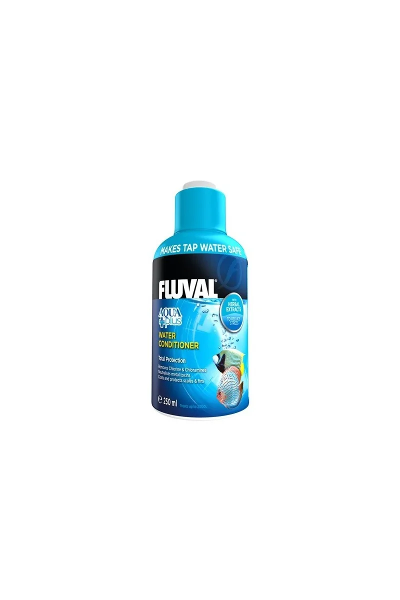 Cuidado Del Agua Acuario Fluval Aquaplus Acondicionador De Agua 250 Ml