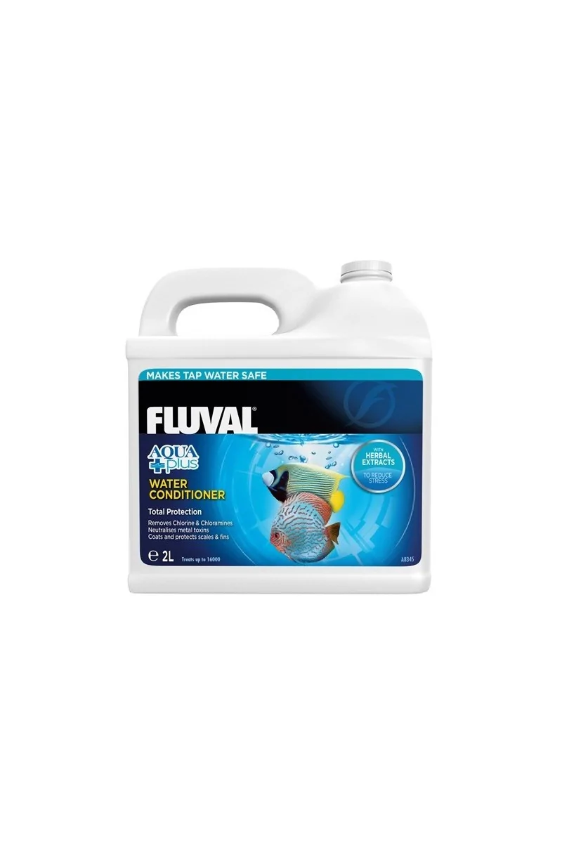 Cuidado Del Agua Acuario Fluval Aquaplus Acondicionador De Agua 2 L