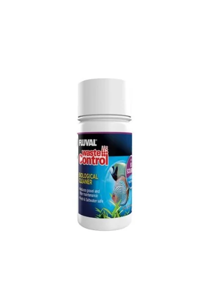 Cuidado Del Agua Acuario Fluval Waste Control Limpiador Biológico 30 Ml