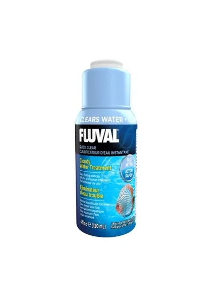 Cuidado Del Agua Acuario Fluval Quick Clear Clarificador Rápido 120 Ml