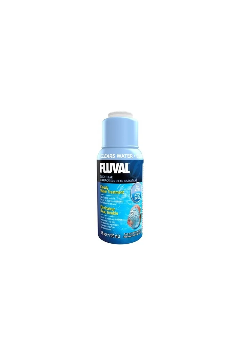 Cuidado Del Agua Acuario Fluval Quick Clear Clarificador Rápido 120 Ml