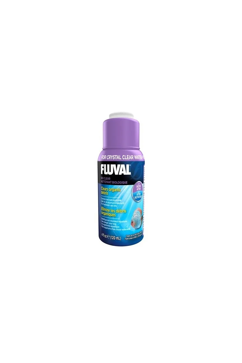 Cuidado Del Agua Acuario Fluval Bio Clear Clarificador Biológico 120 Ml