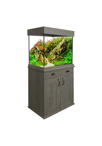 Acuario Fluval Shaker Mesa Y Tapa Superior Gris 168 L 80,5x44,5x15,8