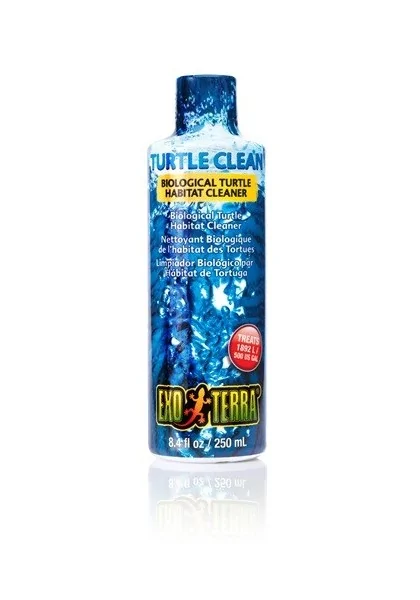 Accesorios Tortugas Reptiles Exo Terra Turtle Clean Bacterias 250Ml