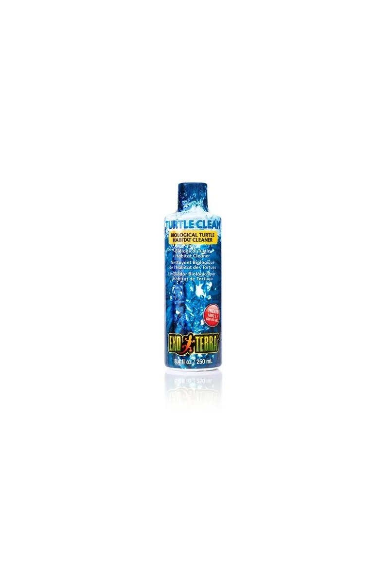 Accesorios Tortugas Reptiles Exo Terra Turtle Clean Bacterias 250Ml