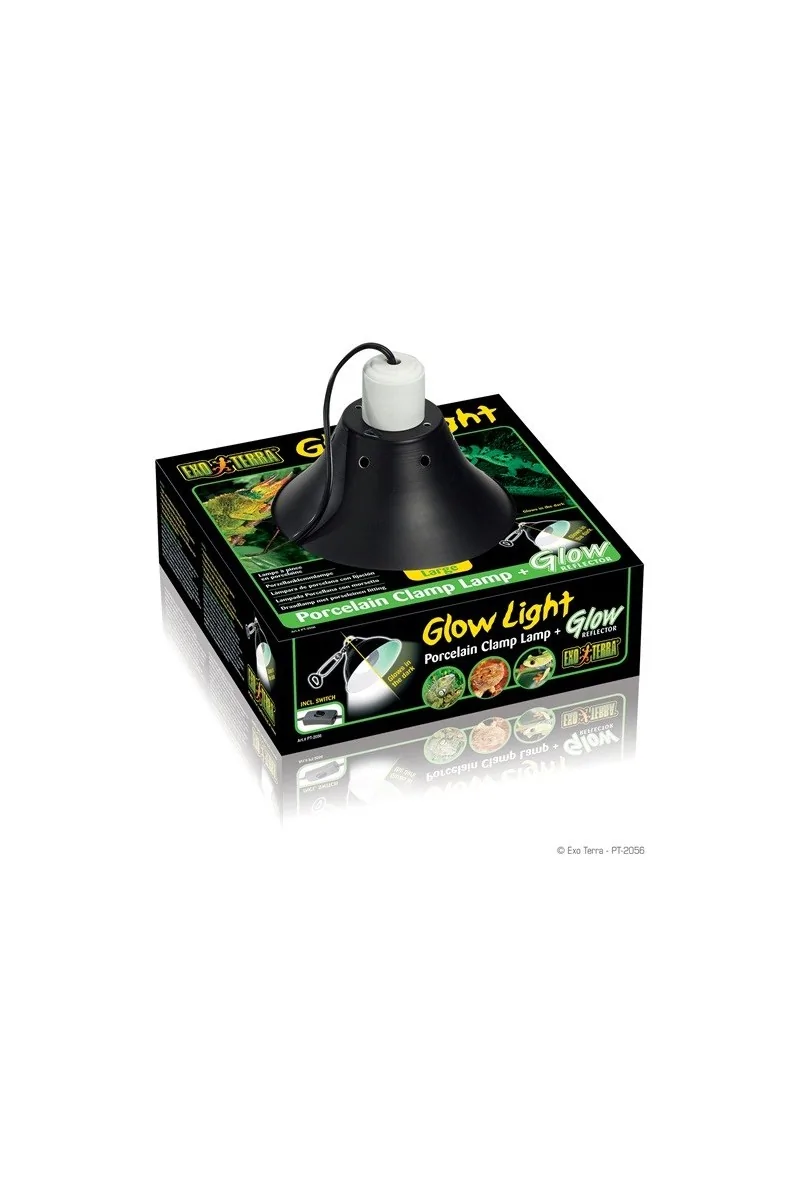 Iluminación Reptiles Exo Terra Lámpara Glow Light 25Cm Diametro