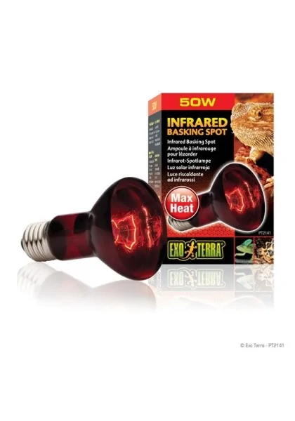 Iluminación Reptiles Exo Terra Infrared Basking Spot 50W