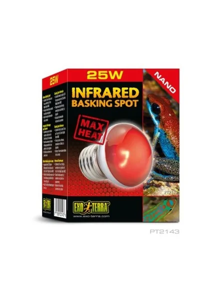 Iluminación Reptiles Exo Terra Infrared Basking Spot Nano 25W