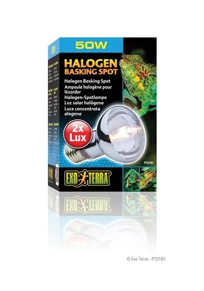 Iluminación Reptiles Exo Terra Halogen Basking Spot 50W