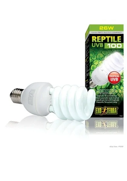 Iluminación Reptiles Exo Terra Reptile Uvb100 26W