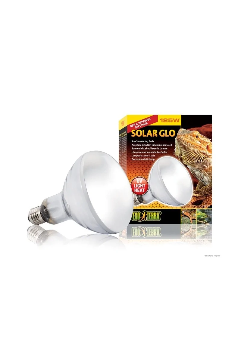 Iluminación Reptiles Exo Terra Solar Glo 125W