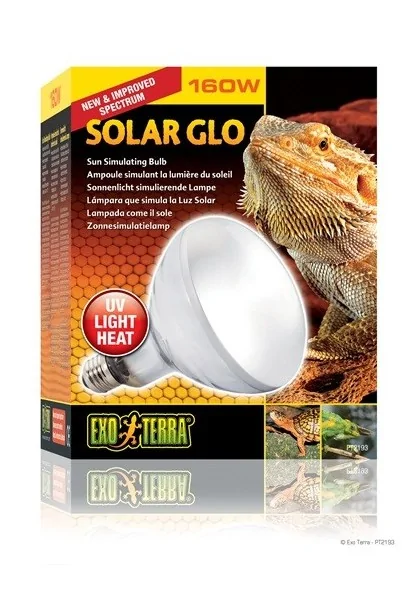 Iluminación Reptiles Exo Terra Solar Glo 160W